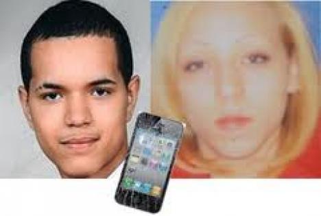 She ran him over with her car because he broke her iPhone! 1 car accident iphone