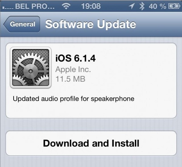 iOS 6 1 4