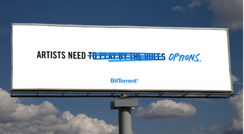 See BitTorrent Inc's revolutionary ads 1 BitTorrent-Billboard
