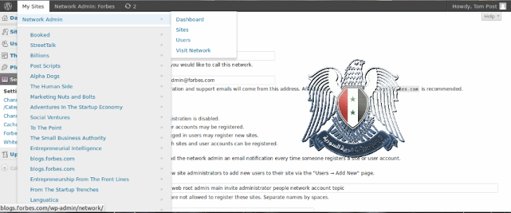 Hacking attack on Forbes by Syrian Electronic Army 2 Forbes-Hacked-Syrian-Electronic-Army