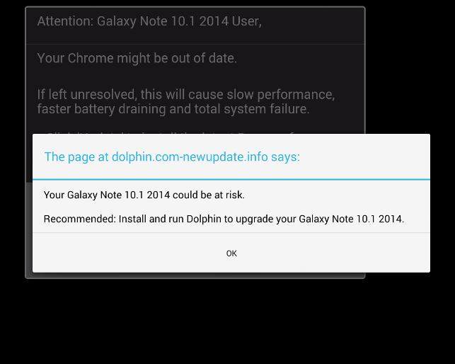 Pop-Ups that appear to spread malware are used by advertisers 1 Malware-Like-Browser