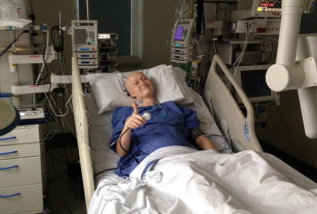 This - diagnosed with cancer using the internet
