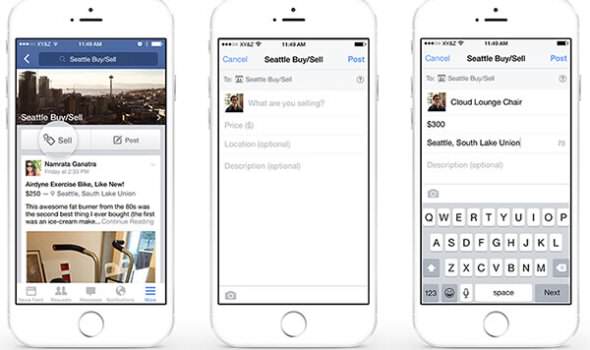 "For Sale Groups": New Facebook feature for selling products 1 For Sale Groups
