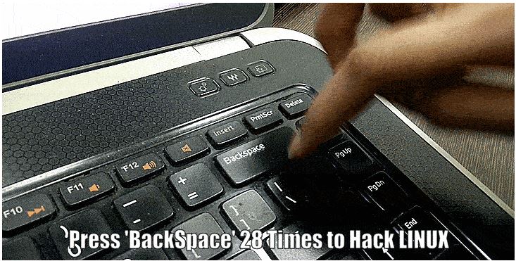 Δείτε τι θα γίνει αν πατήσετε 28 φορές το 'Backspace' σ’ ένα Linux Computer!