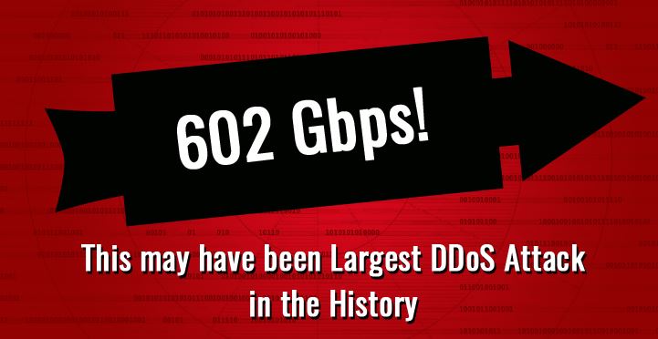 602 Gbps!... The largest DDoS attack in history! 1 602 Gbps!... The largest DDoS attack in history!