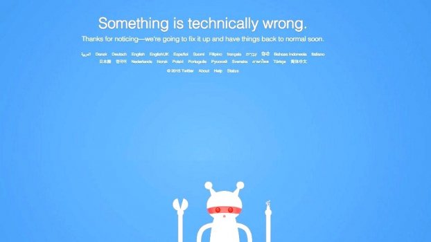 Το Twitter “έπεσε” λόγω μυστηριώδους τεχνικού προβλήματος 1 Twitter-down-6501