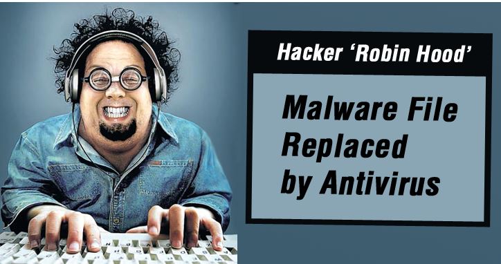 The good news of the day: Hacker replaces malware with antivirus! ;) 1 The good news of the day: Hacker replaces malware with antivirus! ;)