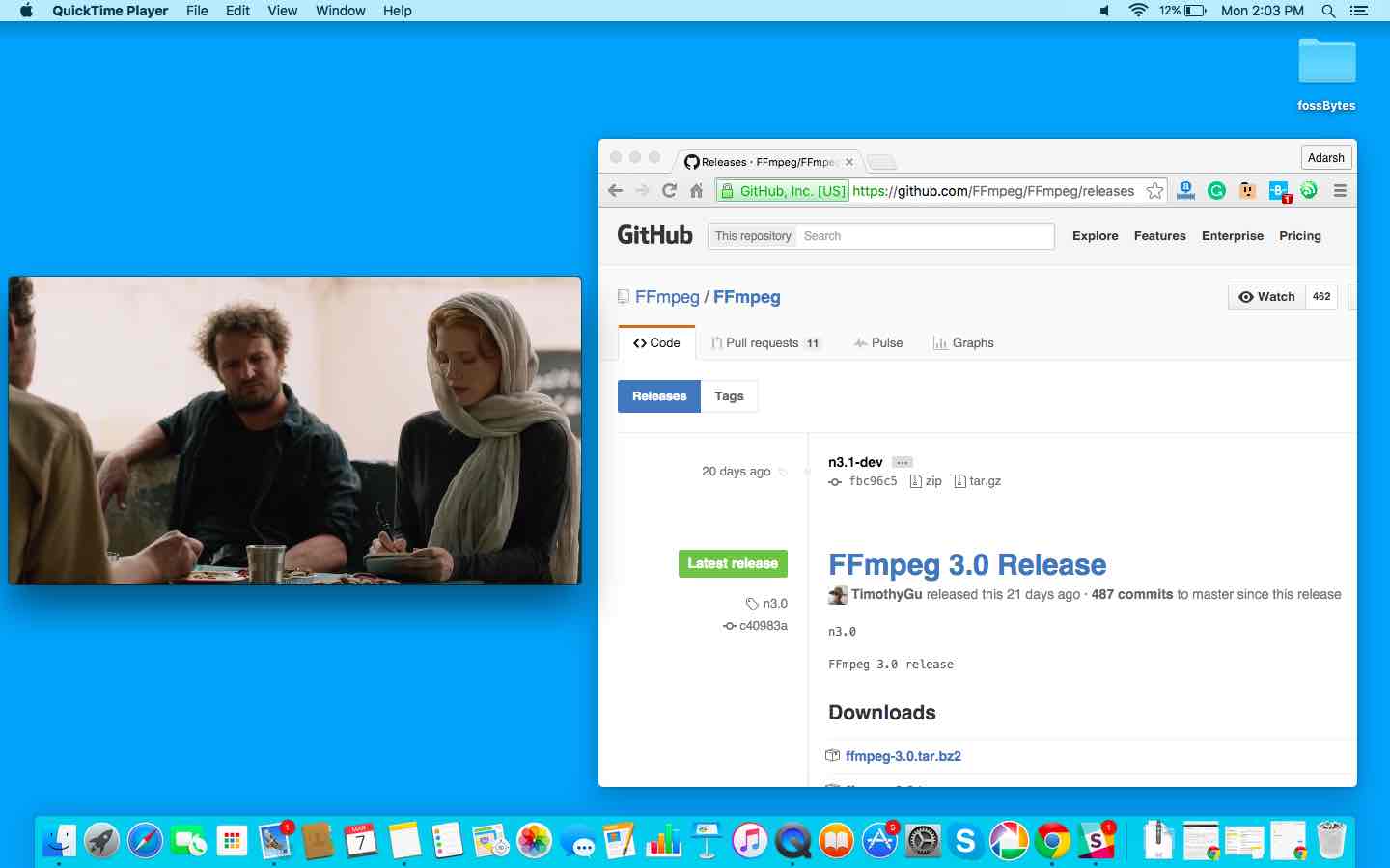 ffmpeg| Φτιάξε Media Player με C Language σε λιγότερο από 1000 lines 1 ffmpeg| Φτιάξε Media Player με C Language σε λιγότερο από 1000 lines