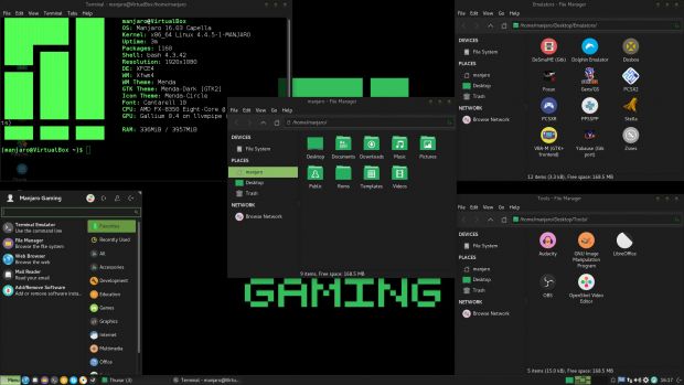 Gamers, meet Manjaro Linux Gaming 16.06! 1 Manjaro Linux
