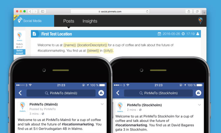 PinMeTo and its relationship with Facebook 1 PinMeTo