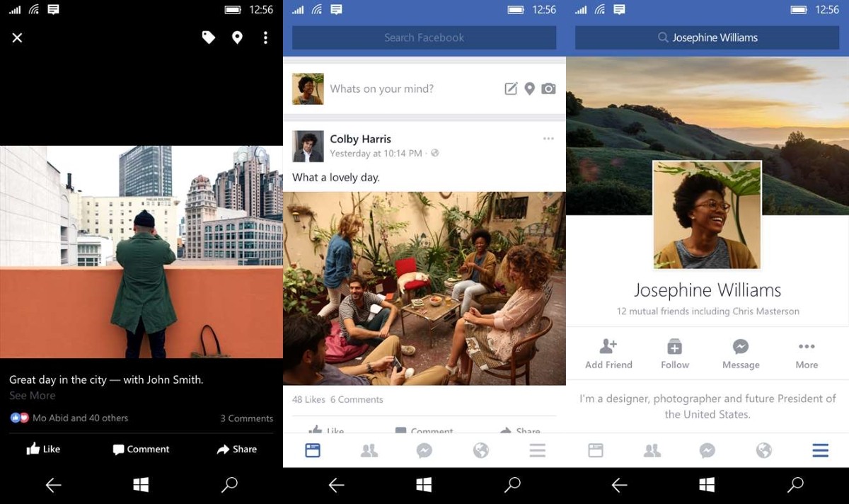 Facebook beta finally available for Windows 10 1 beta