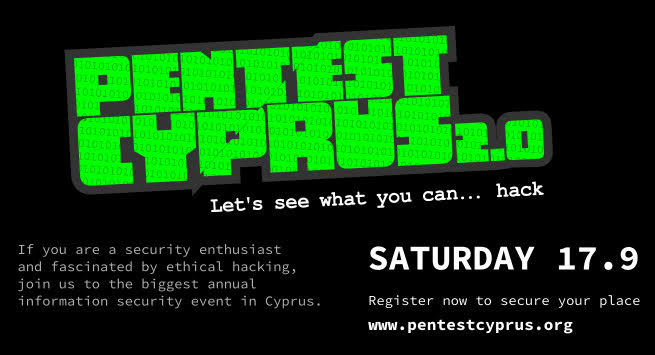 Pentest Cyprus 2.0 - Let's See What You Can... Hack! 1 Pentest Cyprus 2.0