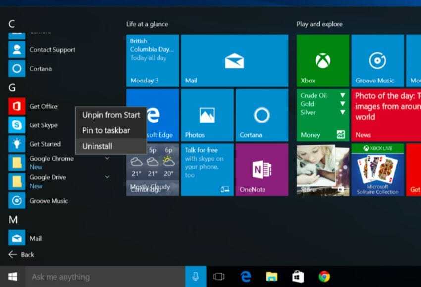 Bloatware in Windows 10: remove them all automatically 1 bloatware