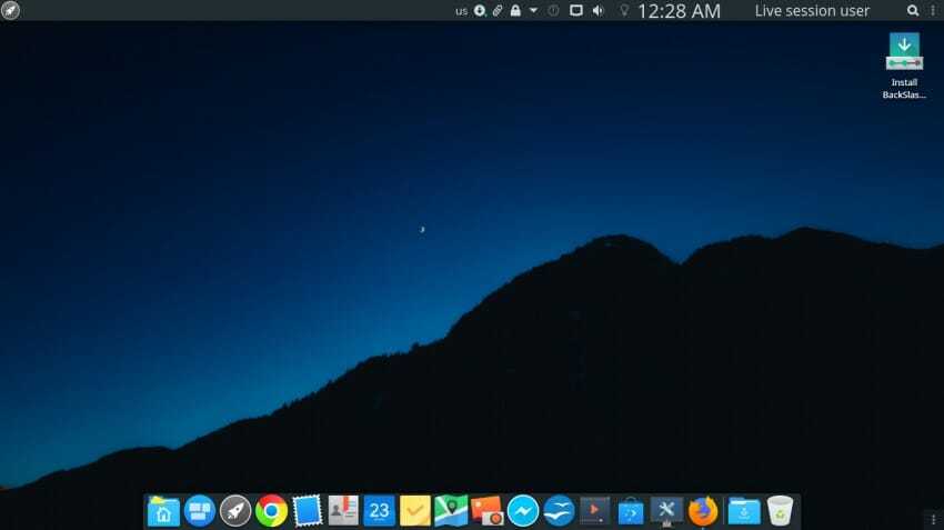 BackSlash Linux Kristoff the macOS on customized Ubuntu 1 BackSlash Linux