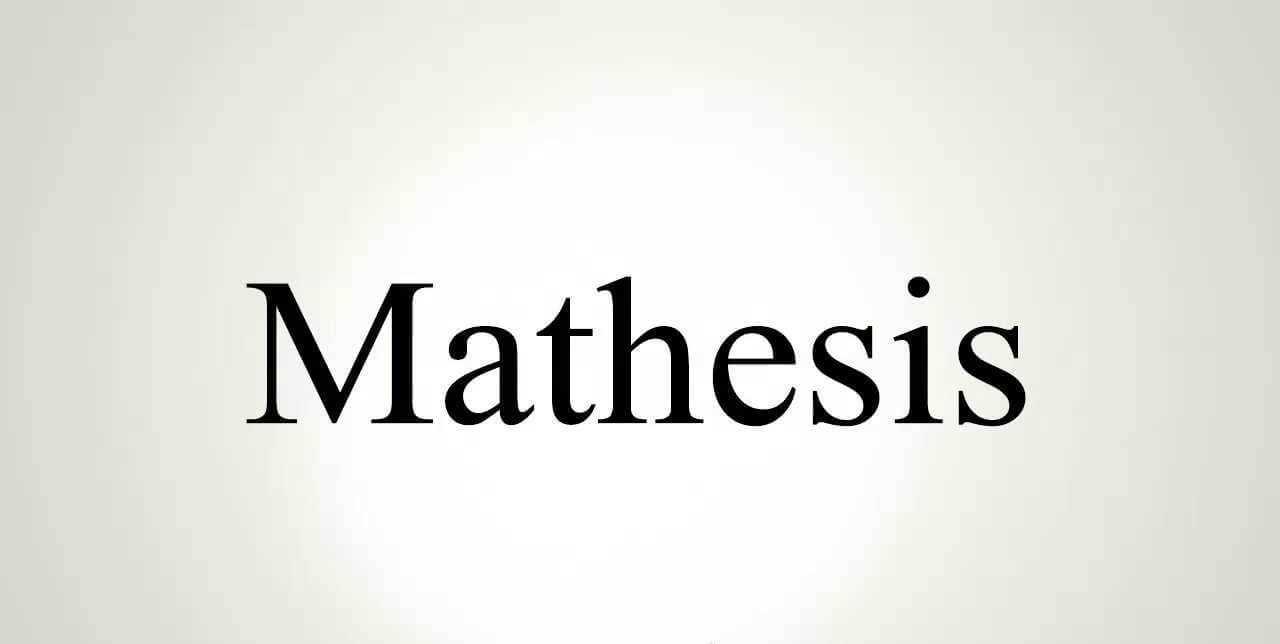 Mathesis New online courses for free 1 Mathematics