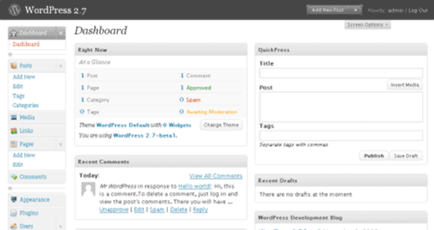 WordPress Learn the history of the most popular CMS 6 WordPress Learn the history of the most popular CMS