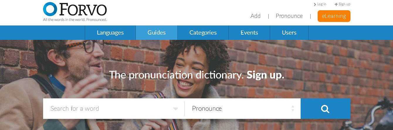 Forvo hear how a word or phrase is pronounced in 330 languages 1 Forvo hear how a word or phrase is pronounced in 330 languages