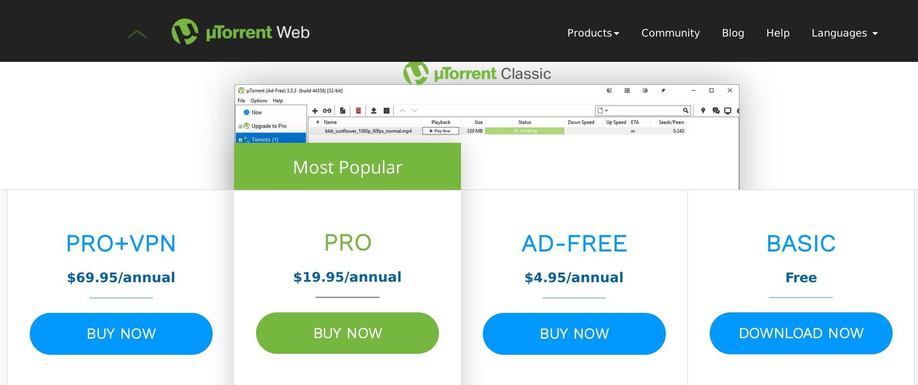 uTorrent Web has just been officially released in 4 versions 1 uTorrent Web has just been officially released in 4 versions