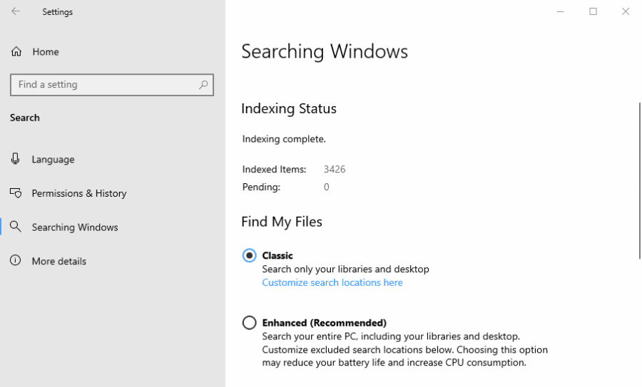 Windows 10 με βελτιωμένη λειτουργία αναζήτησης 2 Windows 10 με βελτιωμένη λειτουργία αναζήτησης