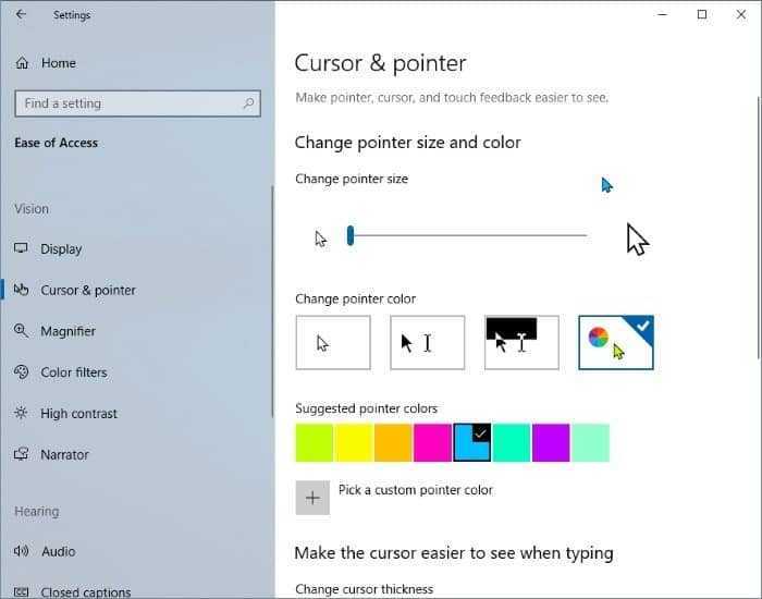 Πώς να ορίσετε στα Windows 10 ένα προσαρμοσμένο χρώμα στον δείκτη του ποντικιού σας 2 Πώς να ορίσετε στα Windows 10 ένα προσαρμοσμένο χρώμα στον δείκτη του ποντικιού σας