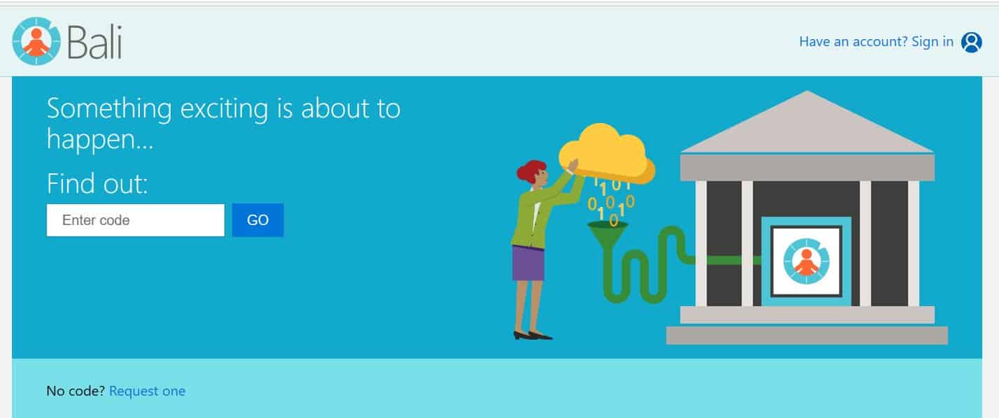 Bali: what is the new project that Microsoft is preparing? 1 Bali: what is the new project that Microsoft is preparing?